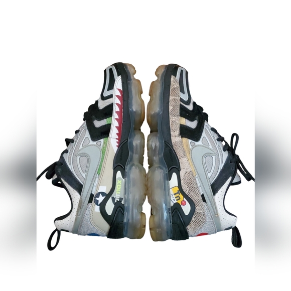 Nike Air Vapormax EVO NGR Low Trainers DD3054-001 White/Black SZ 7.5 in box - Picture 5 of 6